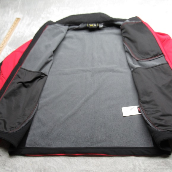 Mountain Hardwear Jacket Mens Large Red Softshell Water Resistant‎ Windstopper - Picture 11 of 16